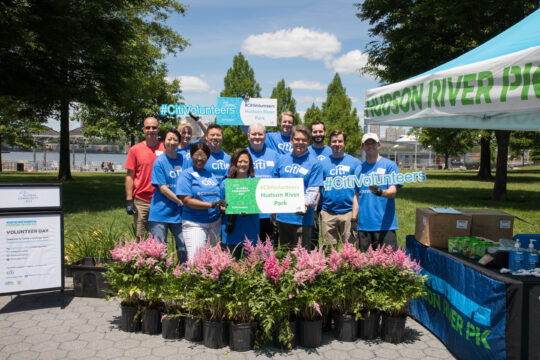 Citi Global Community Week Clinton Cove volunteer