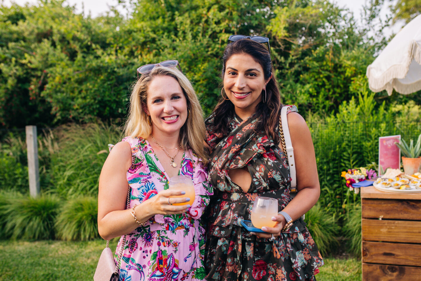 Hudson River Park members at a social event in the Hamptons