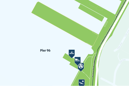 pier 96 map